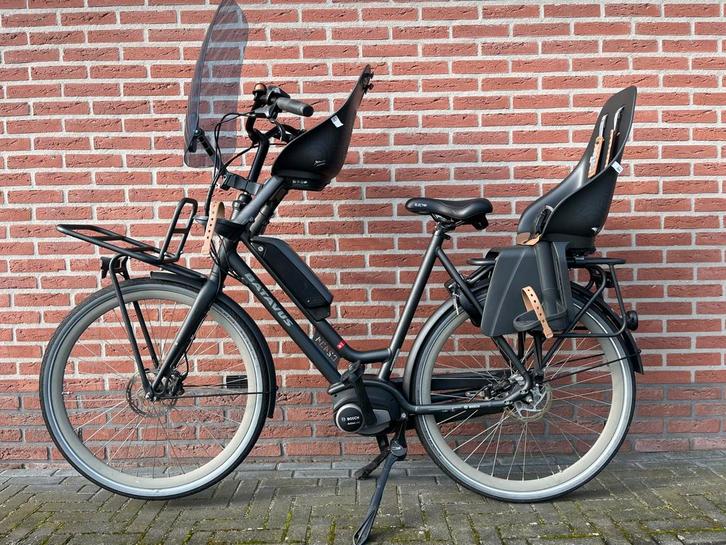 Moederfiets Batavus PACKD middenmotor Bosch. Accu 500 wh., Fietsen en Brommers, Fietsen | Dames | Moederfietsen, Gebruikt, Batavus