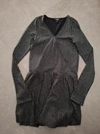 Zwarte glitter jumpsuit 122/128, Ophalen of Verzenden, Zo goed als nieuw, Meisje