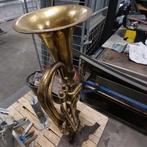 Verkoperde Tuba - Prachtig Instrument!, Muziek en Instrumenten, Blaasinstrumenten | Tuba's, Ophalen, Gebruikt, Overige typen