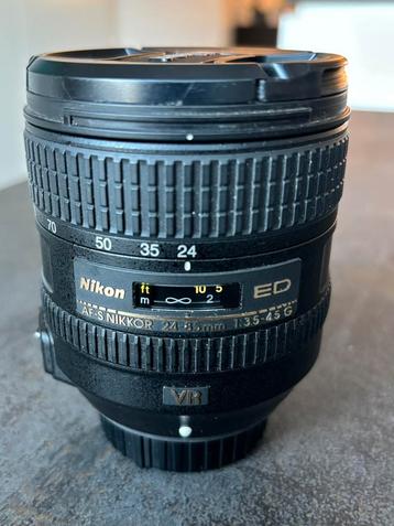Nikon Nikkor 24-85 f3.5-4.5 G beschikbaar voor biedingen