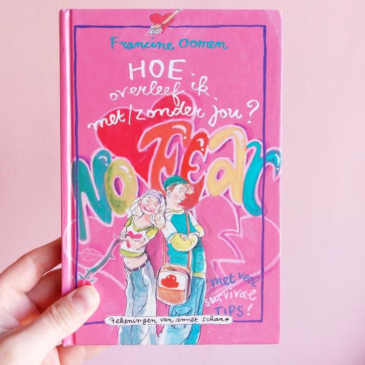 Boek Francine Oomen: Hoe overleef ik met/zonder jou #7, Boeken, Kinderboeken | Jeugd | 10 tot 12 jaar, Zo goed als nieuw, Fictie