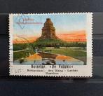 Sluitzegels #2 Ned. reclame op Duitse sluitzegels divers, Postzegels en Munten, Verzenden, T/m 1940, Gestempeld