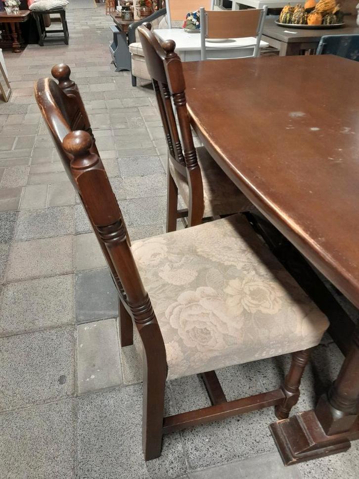 Opknapper : 4 persoons eethoek, Huis en Inrichting, Tafels | Eettafels, Gebruikt, Vier personen, Rechthoekig, Ophalen