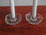 Paar vintage loodkristal kandelaars Nachtmann, Ophalen of Verzenden