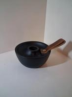 Zusss Gietijzeren Blaker Kandelaar | Landelijk & Industrieel, Huis en Inrichting, Woonaccessoires | Kandelaars en Kaarsen, Zwart