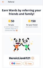 WeWard referralcode (u krijgt extra 150 punten gratis), Tickets en Kaartjes, Drie personen of meer, Cadeaubon, Overige typen