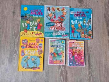 6x De Zoete Zusjes + 13x Linneweever Gouden paardenboeken  beschikbaar voor biedingen