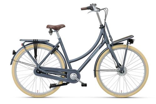 Batavus Packd blauw dames 55cm 28inch, Fietsen en Brommers, Fietsen | Dames | Damesfietsen, Nieuw, Batavus, Versnellingen, 53 tot 56 cm