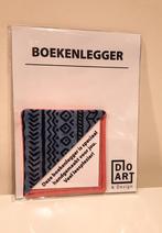 Boekenlegger - Vierkante vorm - Blauw/roze, Verzenden, Nieuw