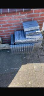 Gratis afhalen palisander randen 50cm, Tuin en Terras, Tegels en Klinkers, Ophalen, Zo goed als nieuw, Beton