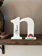 Gepersonaliseerde houten letter - Kraamcadeau, Ophalen of Verzenden, Nieuw, Kraamcadeau
