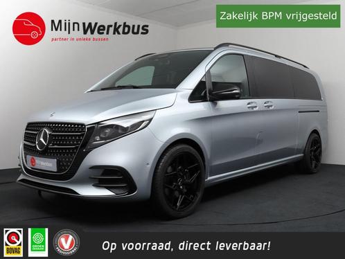 Mercedes-Benz V-klasse 300d L3 Avantgarde DC Luchtvering/ Ai, Auto's, Bestelauto's, Bedrijf, Te koop, 360° camera, ABS, Achteruitrijcamera