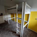 Witte Hoogslaper - Ideaal voor kleine ruimtes!, Ophalen, Eenpersoons, 160 tot 180 cm, Zo goed als nieuw