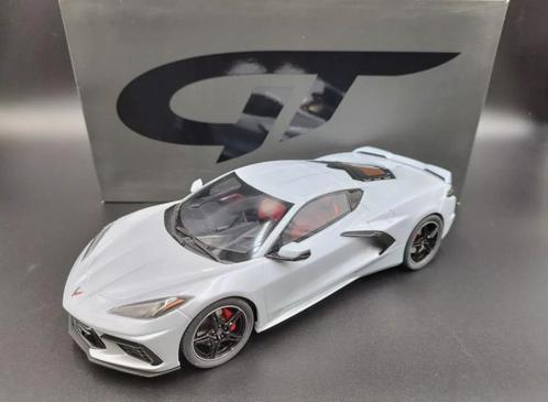 1:18 Chevrolet Corvette C8 uit 2020 GT Spirit, Hobby en Vrije tijd, Modelauto's | 1:18, Nieuw, Auto, Overige merken, Ophalen of Verzenden