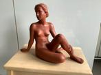 Beeld sculptuur keramiek vrouw naaktfiguur Cortendorf Strunz, Ophalen of Verzenden