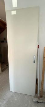 Opdekdeur 211,5x73cm incl kozijn, Ophalen, 80 tot 100 cm, Binnendeur, Zo goed als nieuw