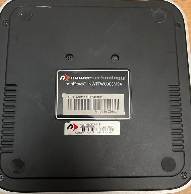 NewerTech miniStack NWFWU3ESM4 Externe HDD Behuizing, Computers en Software, Harde schijven, Zo goed als nieuw, Desktop, Extern