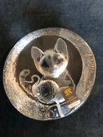 Mats Jonasson Glazen Presse Papier - Kat, Ophalen of Verzenden