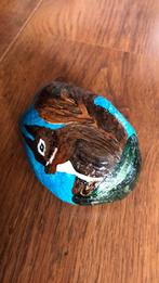 Beschilderde steen eekhoorn, Ophalen of Verzenden, Zo goed als nieuw