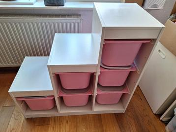Ikea Trofast opbergkast incl. bakken met deksel beschikbaar voor biedingen
