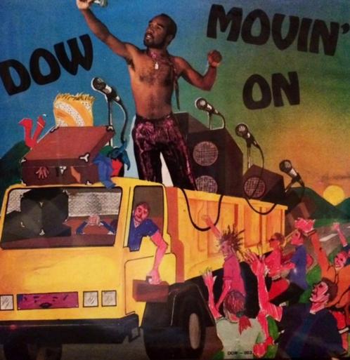 LP - Dow* ‎– Movin' On, Cd's en Dvd's, Vinyl | R&B en Soul, Gebruikt, Soul of Nu Soul, 1980 tot 2000, 12 inch, Ophalen of Verzenden