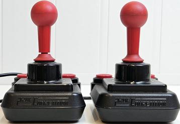 2x Suzo Prof Competition Joystick voor bv Amiga, C64 of MSX beschikbaar voor biedingen