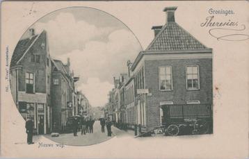 Groningen - Nieuwe Weg - 1901 - Uitg. VIVAT No. 641 beschikbaar voor biedingen