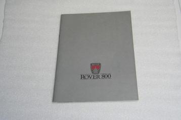 Folder Rover 800 (1986) (18) beschikbaar voor biedingen