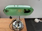 Groene glazen Engels burolamp, Ophalen, Minder dan 50 cm, Engels, Glas