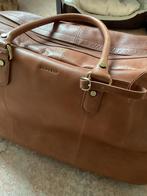 Burkely leren reistas, Wieltjes, 40 tot 60 cm, 20 tot 30 cm, Bruin