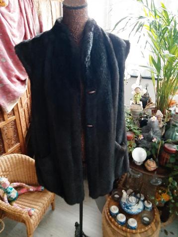 COUTURE HELÈNE!Stijlvol/Fake Fur mouwloos-vest-jasje L/XL beschikbaar voor biedingen