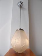 Art Deco Scailmont Hoge Hanglamp, Ophalen of Verzenden