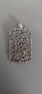 Aparte zilveren hanger van puur zilverdraad, Verzenden, Zo goed als nieuw, Zilver, Zilver