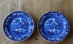 wild rose petrus regout Maastricht 2 oude borden, Ophalen of Verzenden