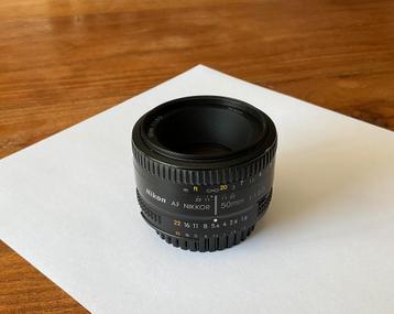 Nikon AF 50mm f/1.8D objectief beschikbaar voor biedingen