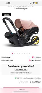 Doona i autostoel kinderwagen - Blush Pink, Kinderen en Baby's, Ophalen of Verzenden, Zo goed als nieuw, Met autostoeltje, Kinderwagen