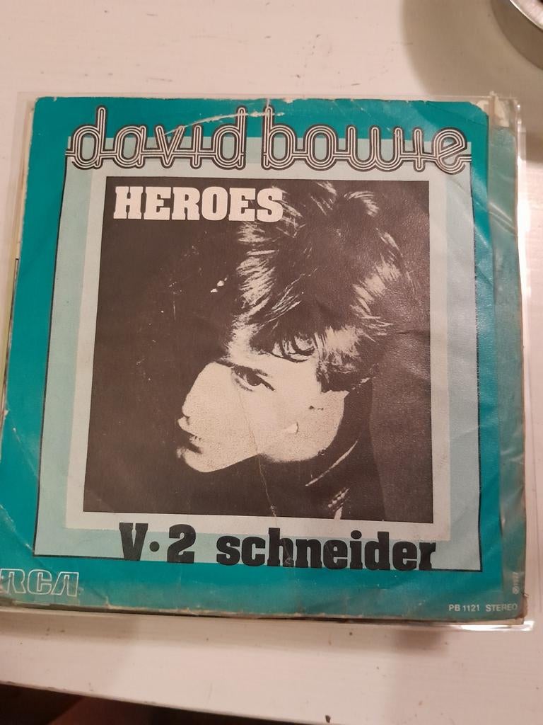 David bowie 7inch heroes, Ophalen of Verzenden, Zo goed als nieuw, Pop