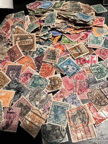 Grote hoeveelheid postzegels Deutsches Reich gestempeld €6 beschikbaar voor biedingen