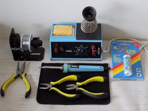 WELLER REGELBAAR SOLDEERSTATION+WELLER BOUT en met EXTRA,s, Hobby en Vrije tijd, Elektronica-componenten, Gebruikt, Ophalen of Verzenden
