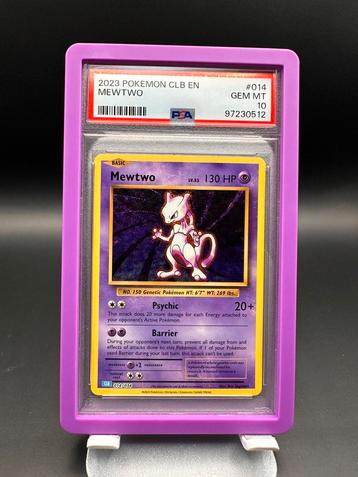 Mewtwo 014/034 PSA 10 – Classic Collection CLB 2023 beschikbaar voor biedingen