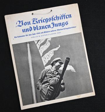 Zeer zeldzame Marine-HJ 1944 Kalender (U-Boat!) beschikbaar voor biedingen