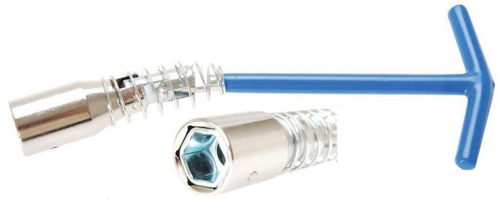 BOUGIESLEUTEL MET KNIEGEWRICHT 16 & 21 MM KRAFTMANN, Auto diversen, Autogereedschap, Nieuw, Ophalen of Verzenden