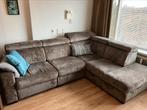 Mooie hoekbank - stof - huisdiervrij, Huis en Inrichting, Ophalen, 250 tot 300 cm, Gebruikt, Hoekbank
