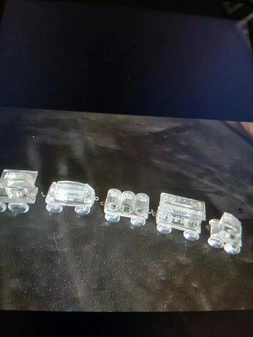 Kristallen Trein Set - Decoratief beschikbaar voor biedingen