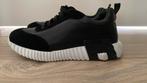 HERMES SNEAKERS ZWART/WIT, Ophalen of Verzenden, Zo goed als nieuw, Wit