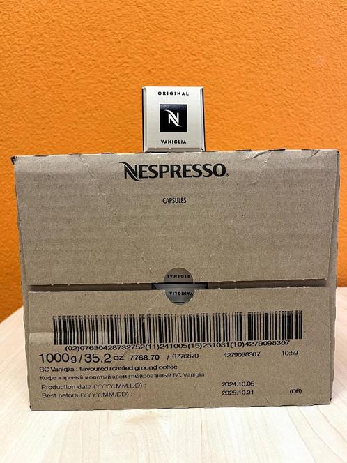 Originele Nespresso Vaniglia koffiecapsules, Diversen, Levensmiddelen, Ophalen of Verzenden