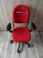Te koop rode bureaustoel, Ophalen, Zo goed als nieuw, Rood, Bureaustoel