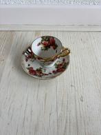 Oud espresso kop en schotel Saji, Antiek en Kunst, Antiek | Porselein, Ophalen of Verzenden