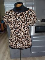 zgan.zwart beige bruin shirt Hailys mt L, Overige kleuren, Maat 42/44 (L), Ophalen of Verzenden, Zo goed als nieuw