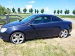 Volkswagen Eos 1.6 16V FSI 2006 Blauw, USB, 74 €/maand, 4 cilinders, Cabriolet
